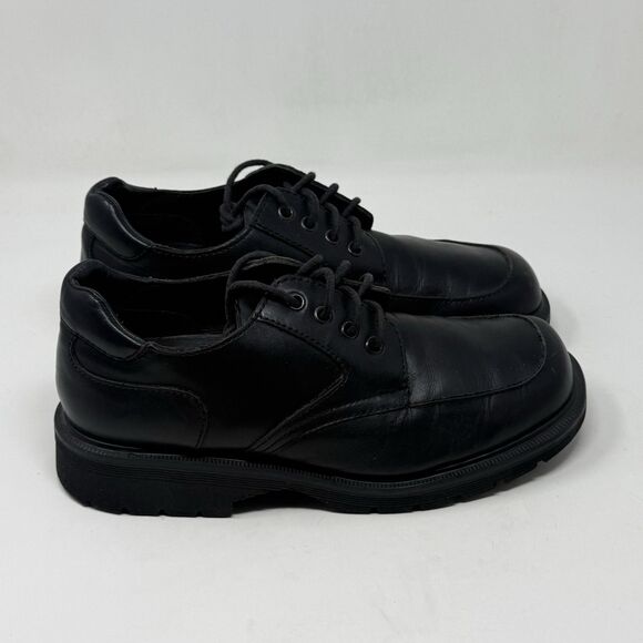 Dr. Martens AW004 Oxford Shoes Mens 10 Black Leather Chunky Vintage England main image 5